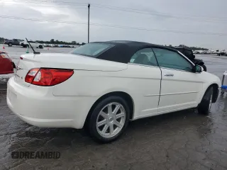 2008 Chrysler Sebring Limited with VIN 1C3LC65M68N223374, listed as a Copart auction lot 60911895 with 75,842 mi miles and Salvage title. Bid and sale history available at DreamBid. Image 3.
