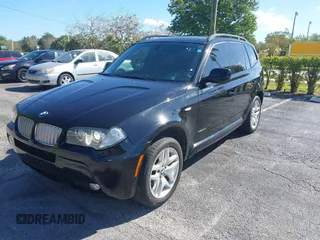 2010 BMW X3 xDrive30i with VIN WBXPC9C46AWJ37969, listed as a IAAI auction lot 41842715 with 128,729 mi miles. Bid and sale history available at carsss.com. Image 2.