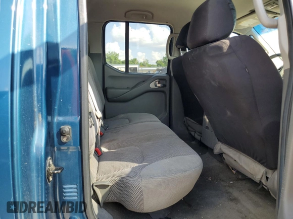2005 Nissan Frontier SE with VIN 1N6AD07UX5C447472, listed as a Copart auction lot 61864505 with 217,700 mi miles and Clean title. Bid and sale history available at DreamBid. Image 10.