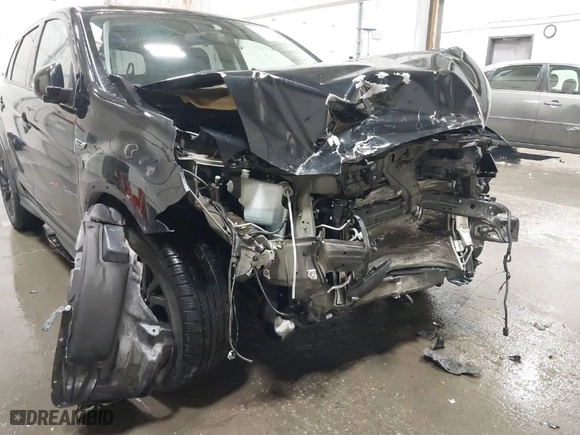 2019 Mitsubishi Outlander Sport ES 2.0 with VIN JA4AR3AU3KU018303, listed as a IAAI auction lot 38428365 with 48,945 mi miles. Bid and sale history available at carsss.com. Image 6.