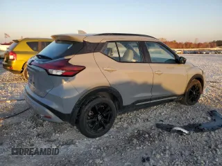 2021 Nissan Kicks SR with VIN 3N1CP5DV2ML561808, listed as a Copart auction lot 76623724 with 43,218 mi miles and Non Repairable. Bid and sale history available at DreamBid. Image 3.