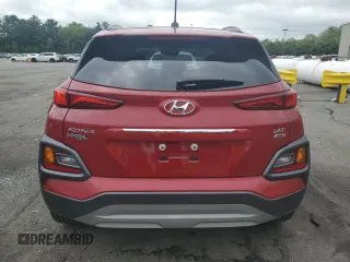 2018 Hyundai Kona Limited with VIN KM8K3CA57JU169904, listed as a Copart auction lot 57346245 with 50,539 mi miles and Salvage title. Bid and sale history available at DreamBid. Image 6.