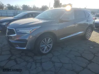 2019 Acura RDX w/Technology Pkg with VIN 5J8TC2H57KL039090, listed as a Copart auction lot 44171895 with 44,142 mi miles and Salvage Title. Bid and sale history available at carsss.com. Image 1.