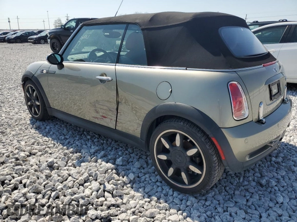 2008 MINI Convertible S z VIN WMWRH335X8TL96812, wystawiony jako Copart lot #85716254 z przebiegiem 50 204 mil mil oraz Szkoda całkowita • Salvage title. Historia ofert i sprzedaży dostępna na DreamBid. Obrazek 2.