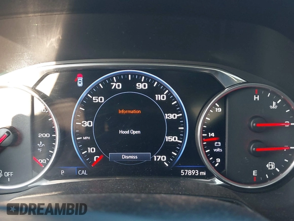 2020 Chevrolet Blazer RS with VIN 3GNKBKRSXLS549938, listed as a IAAI auction lot 40994022 with 57,893 mi miles and . Bid and sale history available at DreamBid. Image 7.