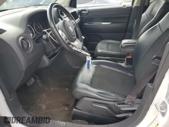 2017 Jeep Compass High Altitude with VIN 1C4NJCEB6HD102728, listed as a Copart auction lot 50896705 with 132,735 mi miles and Salvage title. Bid and sale history available at DreamBid. Image 7.