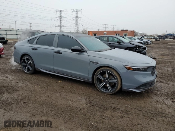 2023 Honda Accord Sport with VIN 1HGCY2F58PA005120, listed as a Copart auction lot 48235865 with 63,032 mi miles and Salvage title. Bid and sale history available at DreamBid. Image 4.