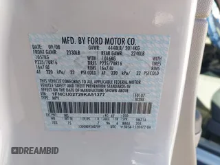 2009 Ford Escape XLS with VIN 1FMCU02729KA51377, listed as a IAAI auction lot 41404063 with 104,582 mi miles and . Bid and sale history available at DreamBid. Image 9.