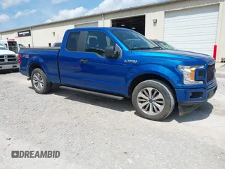 2018 Ford F-150 XL with VIN 1FTEX1CP9JFB49232, listed as a IAAI auction lot 42563844 with 46,297 mi miles and . Bid and sale history available at DreamBid. Image 1.