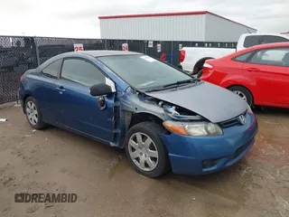2008 Honda Civic Cpe LX with VIN 2HGFG11638H507966, listed as a IAAI auction lot 42180856 with 168,172 mi miles. Bid and sale history available at carsss.com. Image 6.