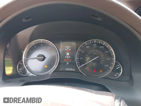 2016 Lexus ES 330 with VIN 58ABK1GGXGU009114, listed as a IAAI auction lot 42441972 with 92,410 mi miles and . Bid and sale history available at DreamBid. Image 7.