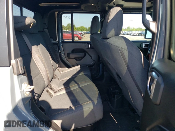 2024 Jeep Gladiator Sport z VIN 1C6HJTAG0RL117318, wystawiony jako Copart lot #67834434 z przebiegiem 2 331 mil mil oraz Szkoda całkowita • Salvage title. Historia ofert i sprzedaży dostępna na DreamBid. Obrazek 10.