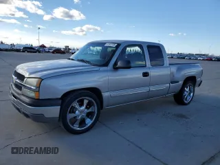 2004 Chevrolet Silverado 1500 LS with VIN 1GCEC19V24Z151828, listed as a Copart auction lot 47823705 with 286,938 mi miles and Salvage Title. Bid and sale history available at carsss.com. Image 1.