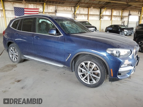 2019 BMW X3 sDrive30i z VIN 5UXTR7C55KLF37520, wystawiony jako Copart lot #58421515 z przebiegiem Nie podano mil oraz Szkoda całkowita • Salvage title. Historia ofert i sprzedaży dostępna na DreamBid. Obrazek 4.
