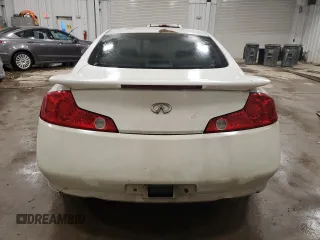 2005 Infiniti G35 Coupe with VIN JNKCV54EX5M407615, listed as a Copart auction lot 84186494 with 0 mi miles and Non Repairable. Bid and sale history available at carsss.com. Image 6.