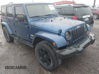 2010 Jeep Wrangler Unlimited Sahara with VIN 1J4BA5H17AL166915, listed as a IAAI auction lot 41561508 with 252,337 mi miles. Bid and sale history available at carsss.com. Image 6.