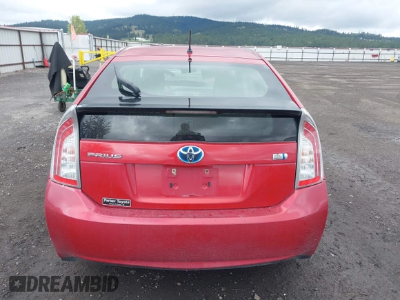 2012 Toyota Prius One with VIN JTDKN3DU9C5480961, listed as a IAAI auction lot 42147741 with 165,921 mi miles. Bid and sale history available at carsss.com. Image 17.