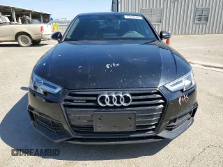 2018 Audi A4 Premium Plus with VIN WAUENAF42JA038894, listed as a Copart auction lot 57449545 with 57,247 mi miles and Salvage title. Bid and sale history available at DreamBid. Image 5.