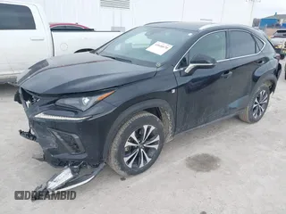 2020 Lexus NX with VIN JTJSARDZ3L2229278, listed as a IAAI auction lot 41640670 with 58,754 mi miles. Bid and sale history available at carsss.com. Image 2.