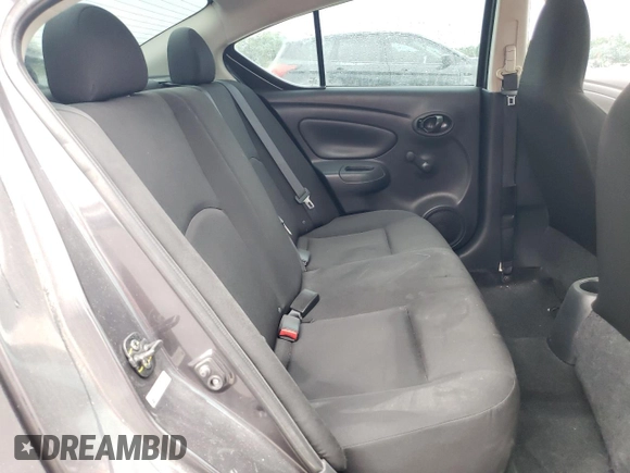 2015 Nissan Versa SV with VIN 3N1CN7AP0FL879386, listed as a Copart auction lot 57964685 with 119,321 mi miles and Salvage title. Bid and sale history available at DreamBid. Image 10.