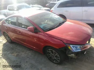 2019 Hyundai Elantra SEL with VIN 5NPD84LF4KH486061, listed as a IAAI auction lot 40950500 with 80,290 mi miles. Bid and sale history available at carsss.com. Image 12.