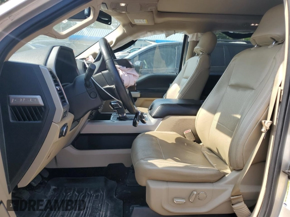 2017 Ford F-150 XL with VIN 1FTEW1EG7HKC72691, listed as a Copart auction lot 59141325 with 157,985 mi miles and Salvage title. Bid and sale history available at DreamBid. Image 7.