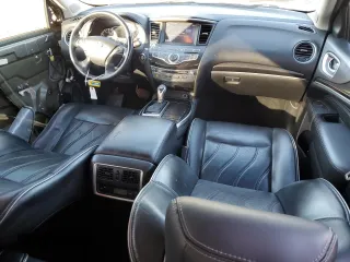 2016 Infiniti QX60 with VIN 5N1AL0MM2GC508628, listed as a Copart auction lot 85034354 with 117,245 mi miles and Salvage Title. Bid and sale history available at DreamBid. Image 8.