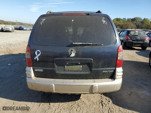 2002 Pontiac Montana with VIN 1GMDX03E32D286664, listed as a Copart auction lot 78613154 with 0 mi miles and Clean Title. Bid and sale history available at carsss.com. Image 6.
