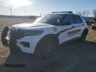 2020 Ford Explorer z VIN 1FM5K8AC3LGC01261, wystawiony jako Copart lot #46996825 z przebiegiem 145 667 mil mil oraz Szkoda całkowita • Salvage title. Historia ofert i sprzedaży dostępna na DreamBid. Obrazek 1.