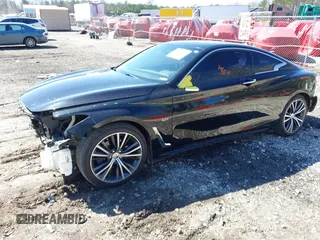 2018 Infiniti Q60 Luxe with VIN JN1EV7EL2JM392124, listed as a IAAI auction lot 41744375 with 63,421 mi miles and . Bid and sale history available at carsss.com. Image 18.