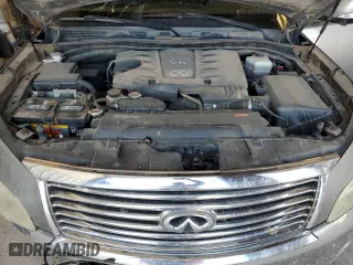 2014 Infiniti QX80 with VIN JN8AZ2NF8E9553831, listed as a Copart auction lot 48988275 with 181,656 mi miles and Salvage Title. Bid and sale history available at carsss.com. Image 12.