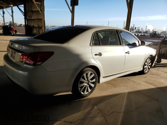2011 Toyota Avalon with VIN 4T1BK3DB5BU384719, listed as a Copart auction lot 45351585 with 192,872 mi miles and Salvage Title. Bid and sale history available at carsss.com. Image 3.