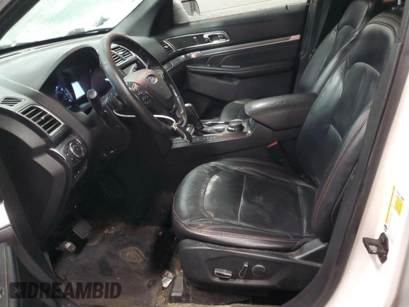 2017 Ford Explorer Sport with VIN 1FM5K8GT9HGD15327, listed as a Copart auction lot 46400435 with 276,393 mi miles and Salvage Title. Bid and sale history available at DreamBid. Image 7.