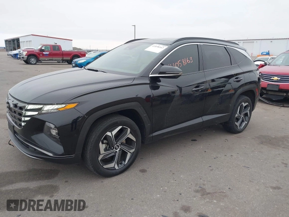 2022 Hyundai Tucson Limited with VIN 5NMJECAE3NH085814, listed as a IAAI auction lot 41058163 with 65,117 mi miles. Bid and sale history available at carsss.com. Image 19.