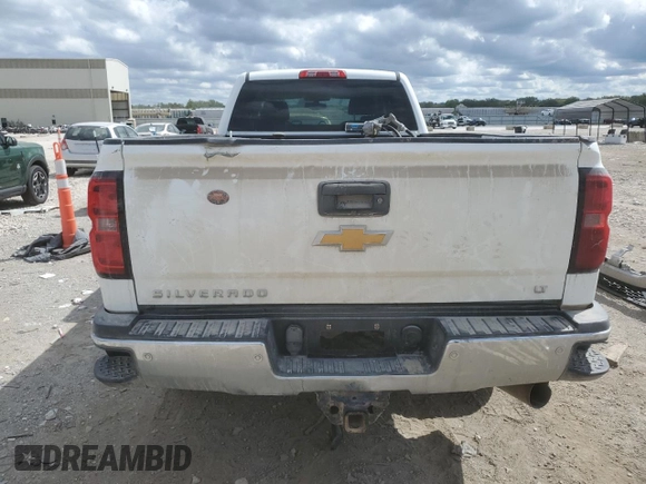 2015 Chevrolet Silverado 3500HD LT with VIN 1GC4KZC87FF151151, listed as a Copart auction lot 71650684 with 147,260 mi miles and Salvage Title. Bid and sale history available at carsss.com. Image 6.