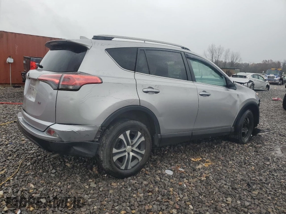 2017 Toyota RAV4 LE with VIN 2T3ZFREV4HW350558, listed as a Copart auction lot 83446744 with 87,244 mi miles and Salvage Title. Bid and sale history available at DreamBid. Image 3.