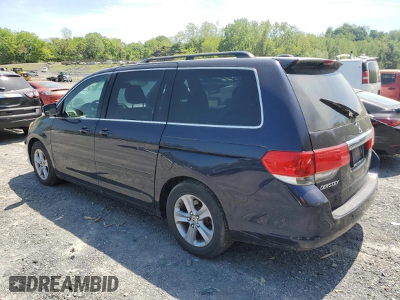 2008 Honda Odyssey Touring z VIN 5FNRL38978B099190, wystawiony jako Copart lot #55905235 z przebiegiem 135 559 mil mil oraz Szkoda całkowita • Salvage title. Historia ofert i sprzedaży dostępna na DreamBid. Obrazek 2.