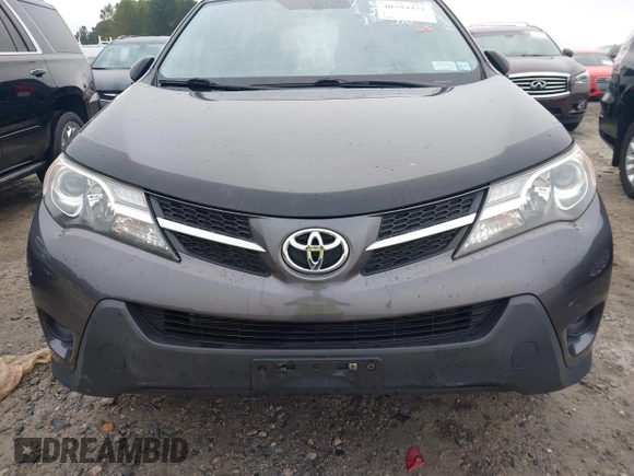 2015 Toyota RAV4 LE with VIN JTMBFREV5FJ047222, listed as a IAAI auction lot 40384471 with 123,621 mi miles and . Bid and sale history available at carsss.com. Image 6.