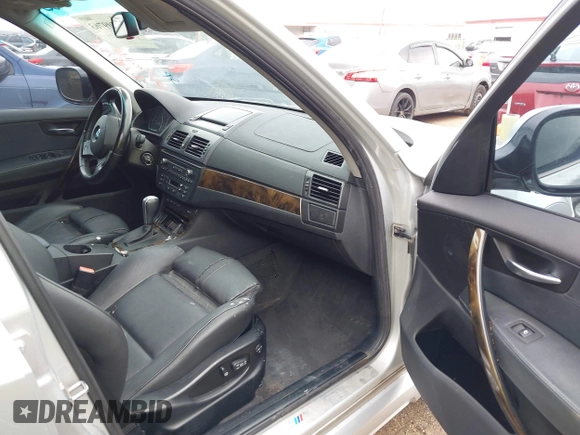 2010 BMW X3 xDrive30i with VIN WBXPC9C4XAWJ34105, listed as a IAAI auction lot 41709763 with 189,500 mi miles and . Bid and sale history available at DreamBid. Image 5.