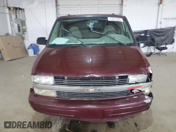 2002 Chevrolet Astro with VIN 1GNDM19X22B104337, listed as a Copart auction lot 47881855 with 209,472 mi miles and Salvage Title. Bid and sale history available at carsss.com. Image 5.