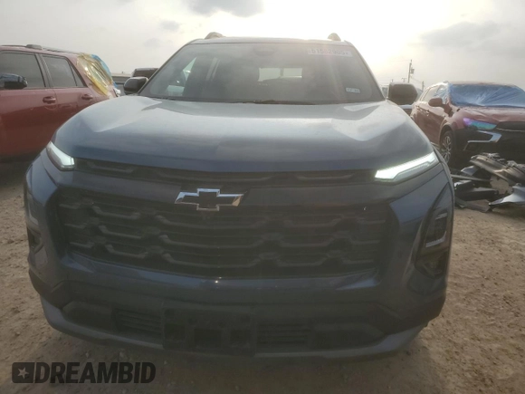 2025 Chevrolet Equinox FWD LT with VIN 3GNAXHEG3SL230407, listed as a Copart auction lot 51582905 with 4,639 mi miles and Salvage Title. Bid and sale history available at DreamBid. Image 5.
