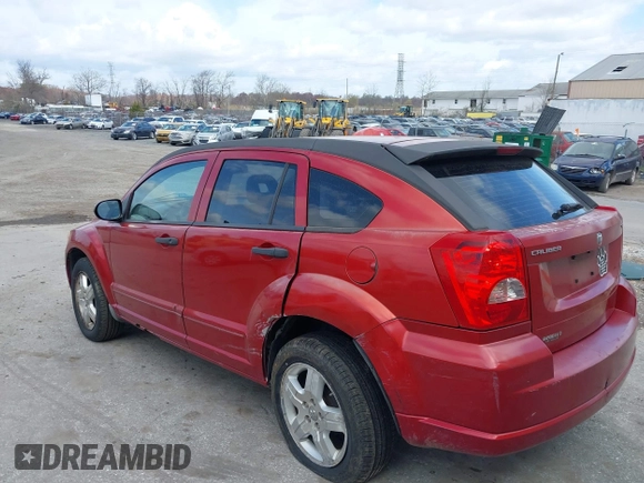 2007 Dodge Caliber SXT with VIN 1B3HB48B07D351411, listed as a IAAI auction lot 41908669 with 152,176 mi miles and . Bid and sale history available at DreamBid. Image 3.