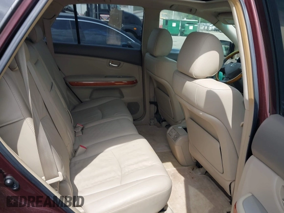 2008 Lexus RX with VIN JTJHK31U782045076, listed as a IAAI auction lot 42113631 with 225,960 mi miles. Bid and sale history available at carsss.com. Image 8.