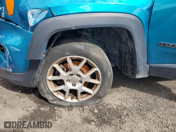2021 Jeep Renegade Latitude with VIN ZACNJDBB7MPM43901, listed as a Copart auction lot 56366625 with 81,171 mi miles and Clean Title. Bid and sale history available at DreamBid. Image 13.