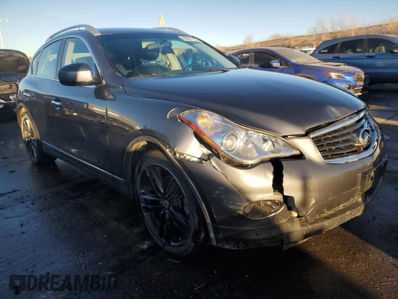 2014 Infiniti QX50 Journey with VIN JN1BJ0HR4EM191160, listed as a Copart auction lot 88097755 with 122,250 mi miles and Salvage Title. Bid and sale history available at carsss.com. Image 4.