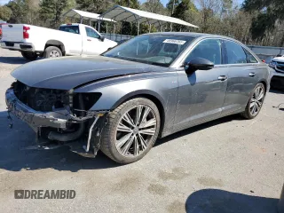 2019 Audi A6 Premium Plus z VIN WAUL2AF24KN024570, wystawiony jako Copart lot #48966365 z przebiegiem 58 427 mil mil oraz Szkoda całkowita • Salvage title. Historia ofert i sprzedaży dostępna na DreamBid. Obrazek 1.
