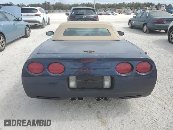 2001 Chevrolet Corvette with VIN 1G1YY32G415113549, listed as a Copart auction lot 76927164 with 0 mi miles and Salvage Title. Bid and sale history available at carsss.com. Image 6.