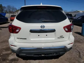 2019 Nissan Pathfinder S with VIN 5N1DR2MM7KC595961, listed as a Copart auction lot 50716175 with 107,677 mi miles and Salvage Title. Bid and sale history available at carsss.com. Image 6.