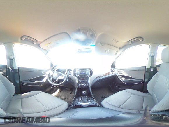 2017 Hyundai Santa Fe 2.4L with VIN 5XYZTDLB0HG437926, listed as a Copart auction lot 60034725 with 80,313 mi miles and Salvage title. Bid and sale history available at DreamBid. Image 14.