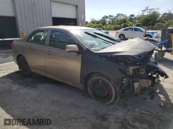 2010 Toyota Corolla with VIN 2T1BU4EE4AC427018, listed as a Copart auction lot 48974735 with 59,543 mi miles and Salvage Title. Bid and sale history available at carsss.com. Image 4.